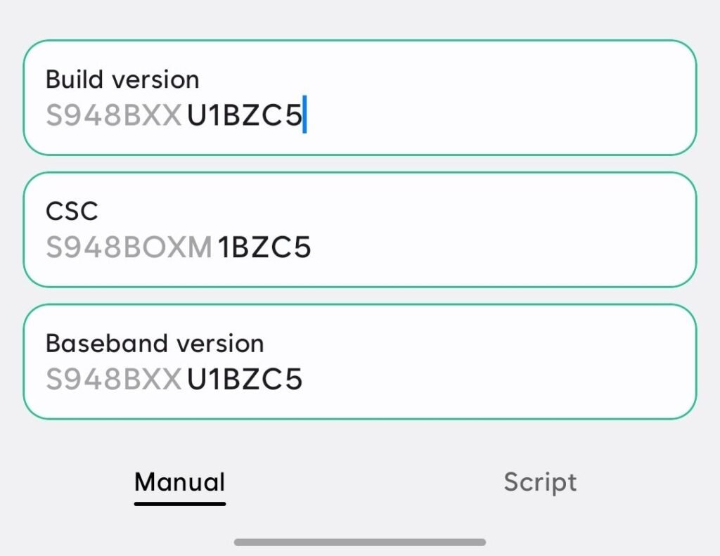 One UI 9 Firmware Update
