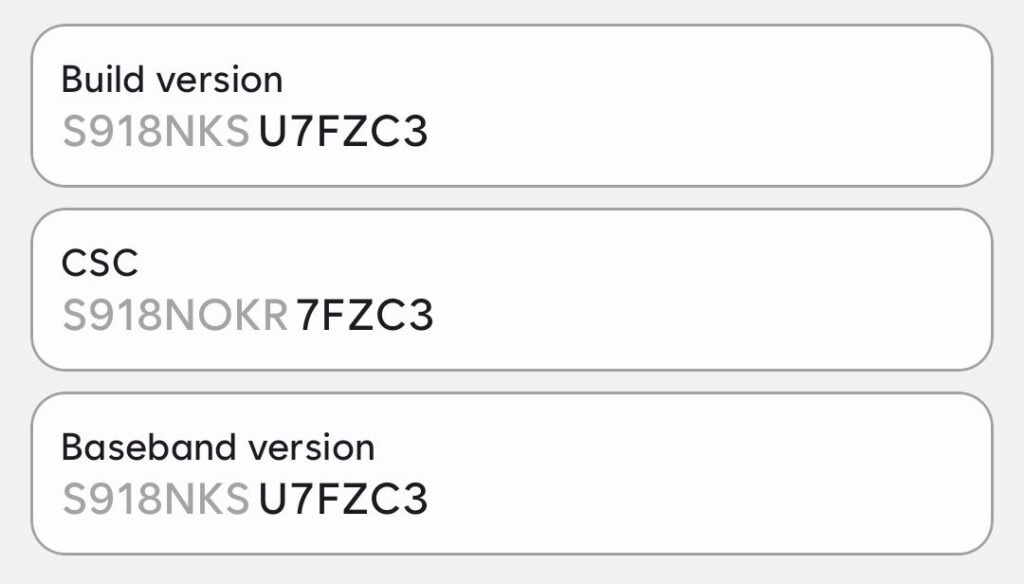 Galaxy S23 March 2026 Update