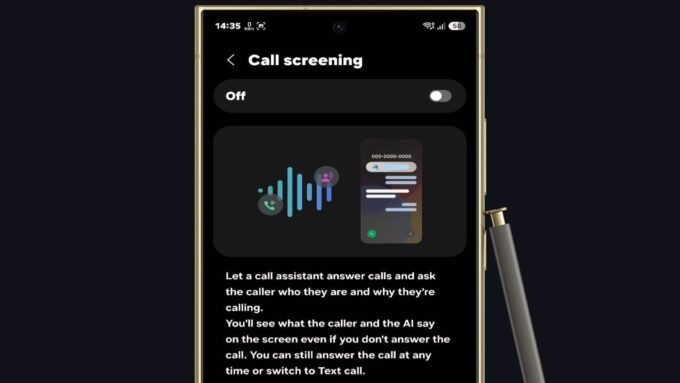 Galaxy S24 Ultra Gets Call Screening and AI Features in One UI 8.5