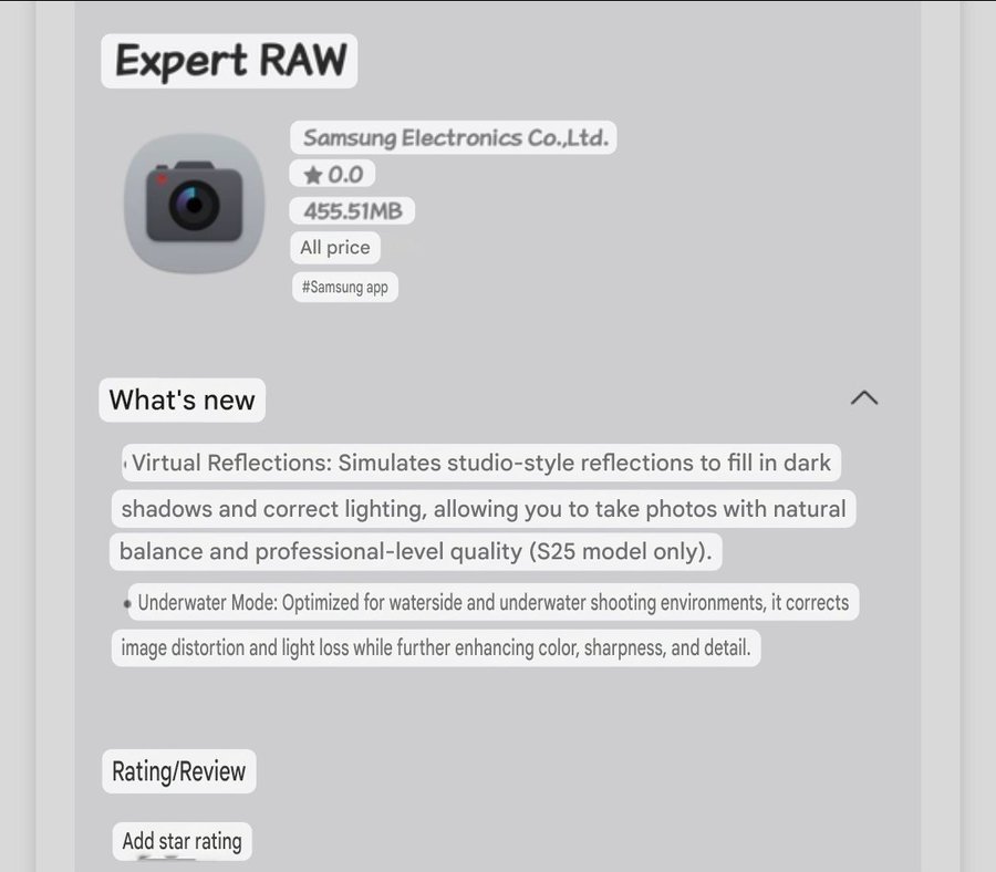 New Expert RAW Update