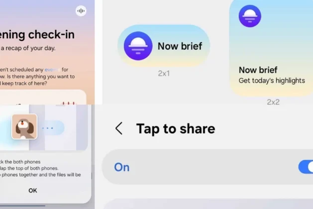 Samsung One UI 9 Leak: First Look at Tap to Share & Redesigned Now Brief