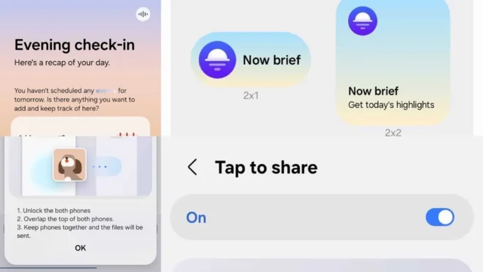 One UI 9 Now Brief Redesign
