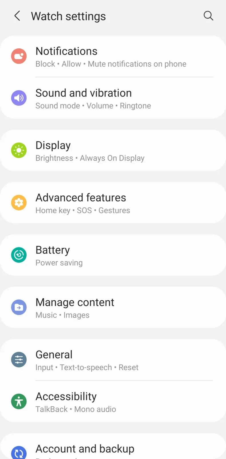 Facebook on Galaxy Watch 8