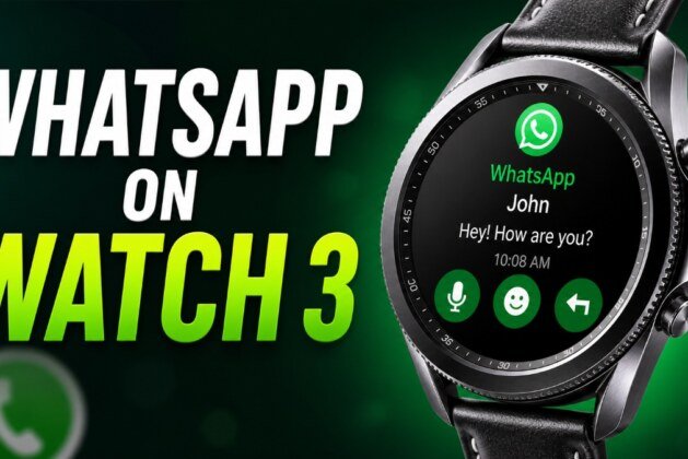 How to use WhatsApp on the Tizen Galaxy Watch 3